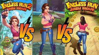 Endless run Vs Endless tune games//endless run jungl escape //endless run magic screenshot 5