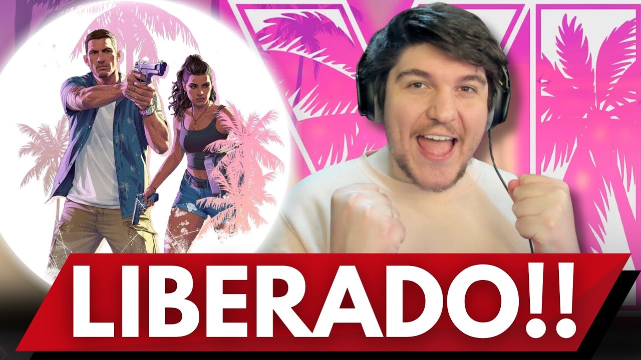 GTA 6 É FINALMENTE LIBERADO A 10 MESES DO LANÇAMENTO!!!!