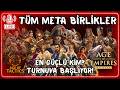 Tüm METALARI Test Ediyoruz! [CANLI]🔥 SEZON 7 TURNUVASI BAŞLIYOR! | Age of Empires Mobile