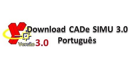 CADe SIMU 3.0 Download Instalação Gratuito