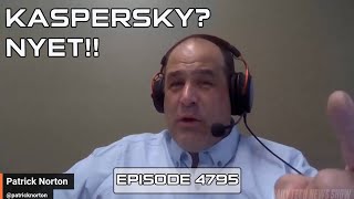 Kaspersky? Nyet!! - DTNS 4795