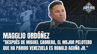 MAGGLIO ORDÓÑEZ, UNO DE LOS MEJORES BATEADORES VENEZOLANOS, HABLA DE SU LARGA CARRERA EN EL BÉISBOL