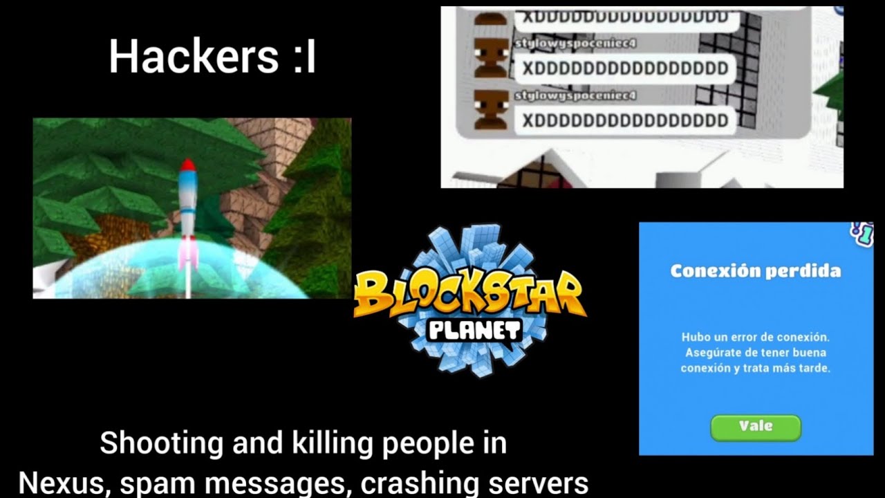 BlockStarPlanet: Chaos in Polish server because of hackers - YouTube