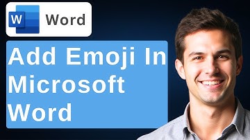 How To Add Type Emoji In Microsoft Word - Emoticons In Word [2025 Guide]