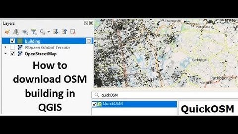 How to download OSM building in QGIS | OSM | Building Data | QGIS | QuickOSM | Plugins |QGIS Plugins