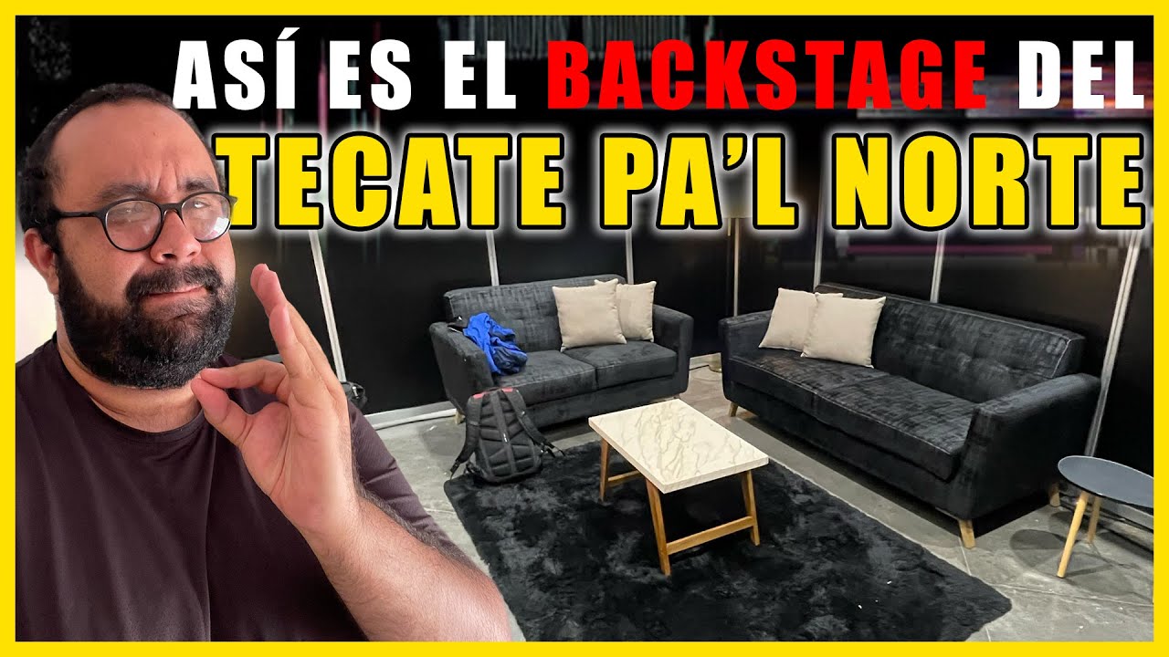 Así es el BACKSTAGE del TECATE PA'L NORTE | Tour por los camerinos de GREEN DAY y JUSTIN TIMBERLAKE