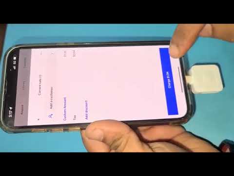 How to use square card reader with phone