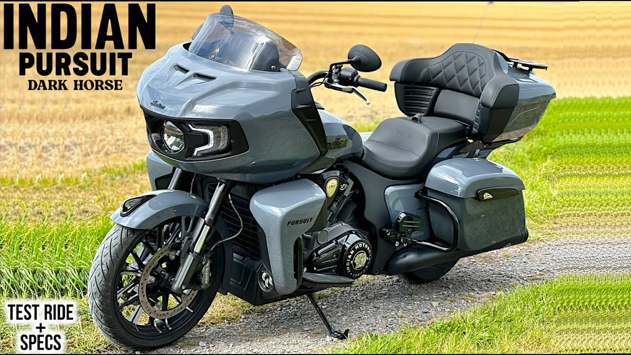 Тест-драйв Indian Pursuit Dark Horse и характеристики