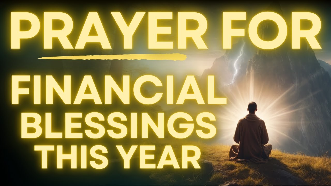Prayer for Financial Blessings This Year