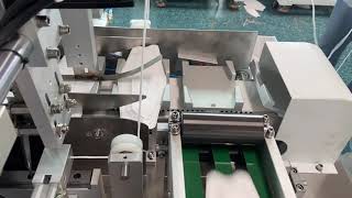 1+1 KF94 fish mask machine with inner ear loop , ear loop folding stop working as the request .