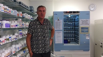 Medicine Packing Robotics at Pharmacy 547