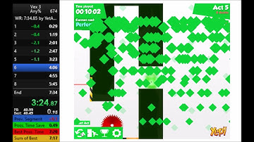 (Former World Record) Vex 3 Any% Speedrun in 7:28.82