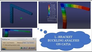 L - BRACKET BUCKLING ANALYSIS ON CATIA
