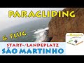 São Martinho  Start an der Steilküste Start&amp; Landeplätze Paragliding Gleitschirm Portugal Lemmix