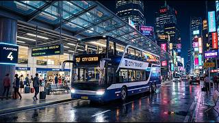 Bus Driving Simulator - Real Coach Bus Passenger Transport 3D - Gameplay screenshot 3