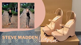 Steve Madden shoe unboxing Varia review + outfit inspo try on!