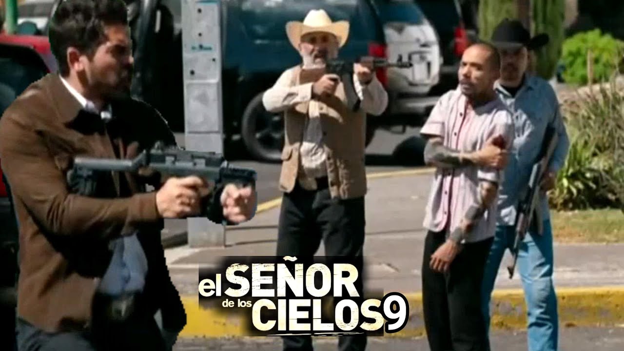 MUERTE DEEL SKINIS El señor de los cielos 9 capitulo 90 - YouTube