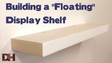 Building a "Floating" Display Shelf
