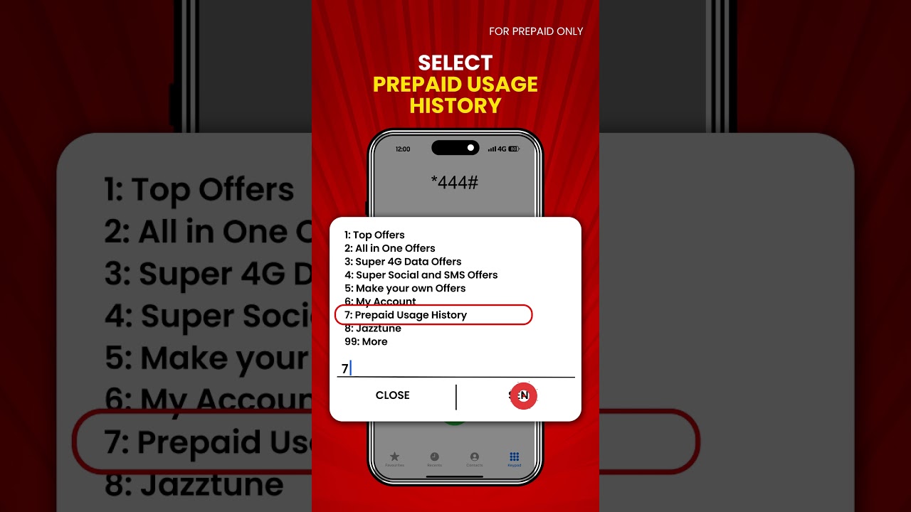 Dial *444# for usage details!