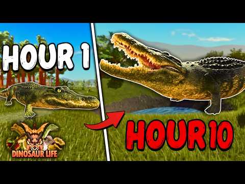 SURVIVING as Deinosuchus in Dinosaur Life! ⏐ ROBLOX 🐊🦖