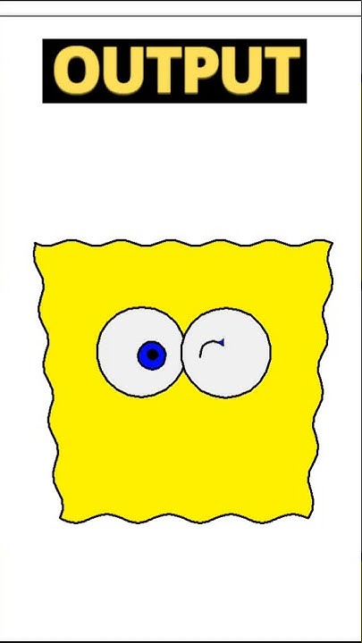 SpongeBob 🔥🔥 using python | How to create 'SpongeBob' using python ...