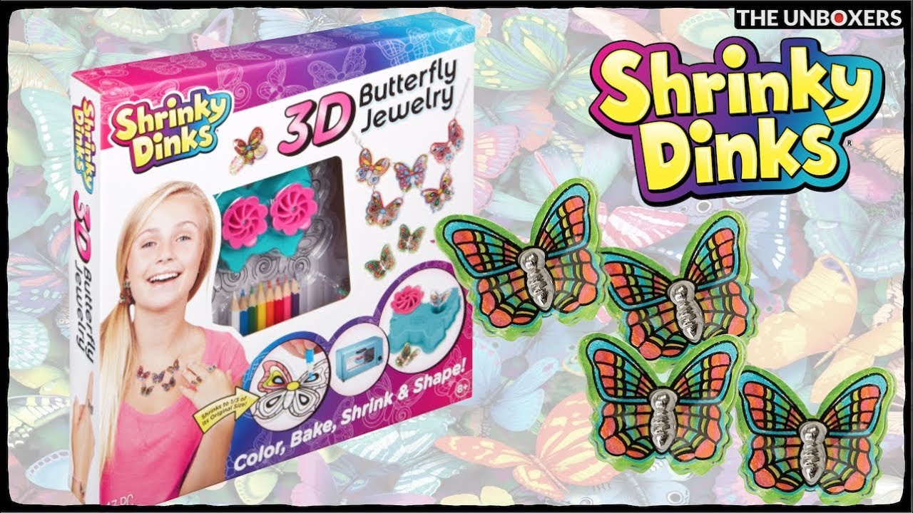 Shrinky Dinks Ultimate Bake And Shape 3d Jewelry Kit