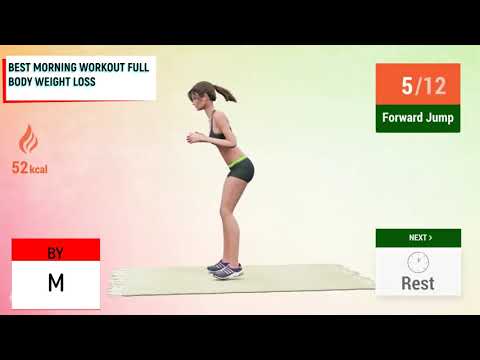 BEST MORNING WORKOUT FULL BODY WEIGHT LOSS/დილის მთელი სხეულის ვარჯიში წონის დაკლებისთვის