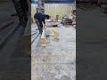 Cutting jackfruit wood by hand | Traditional woodworking