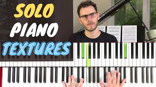 Solo Piano Textures  Tips & Tricks For Crushing It Without a Rhythm Section [Jazz Piano Tutorial]