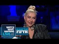 Christina Aguilera Refutes Swinging On Pink | Plead The Fifth | WWHL
