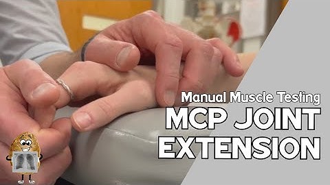 MMT: Metacarpophalangeal (MCP) Joint Extension Manual Muscle Test
