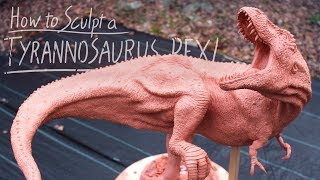 How I sculpt my Dinosaurs!