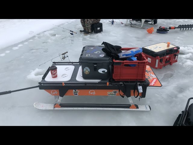 Ice Fishing Sled Modifications detailed 