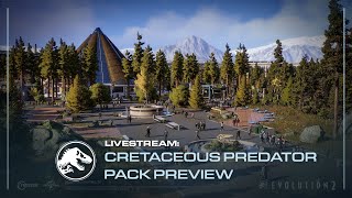 Jurassic World Evolution 2: Cretaceous Predator Pack &amp; Update 8 Preview!