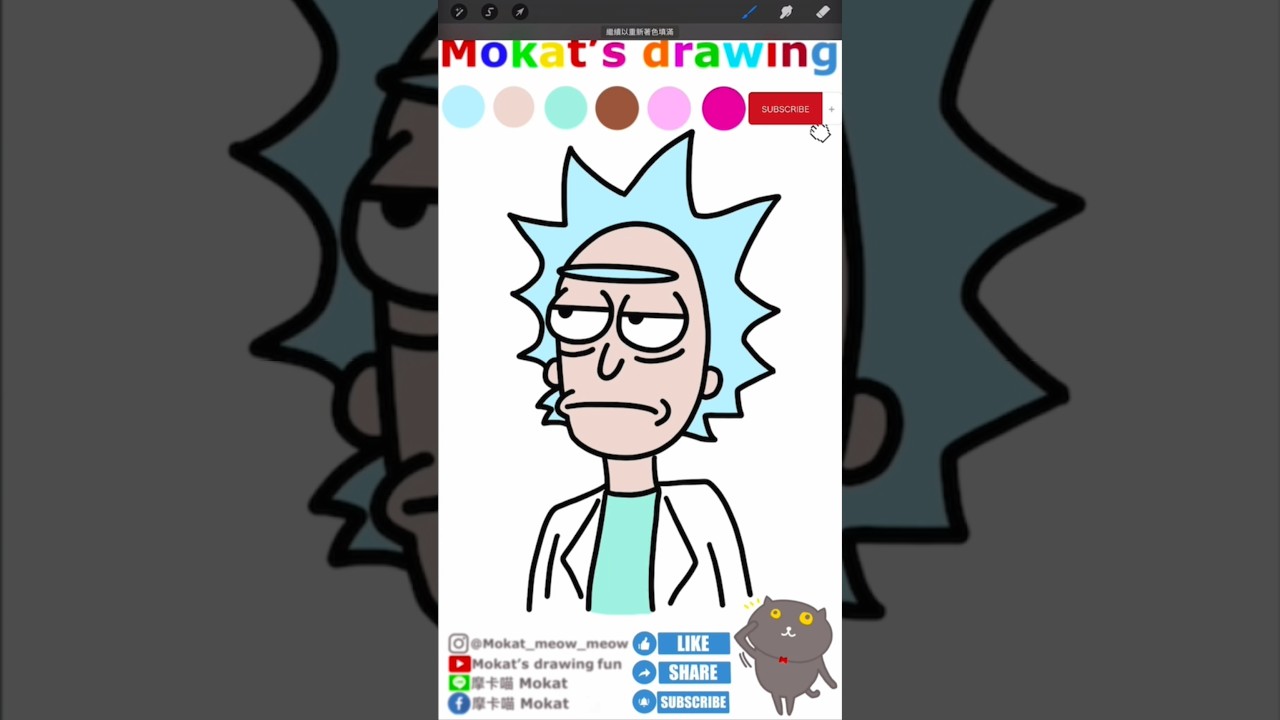 Drawing easy Rick 