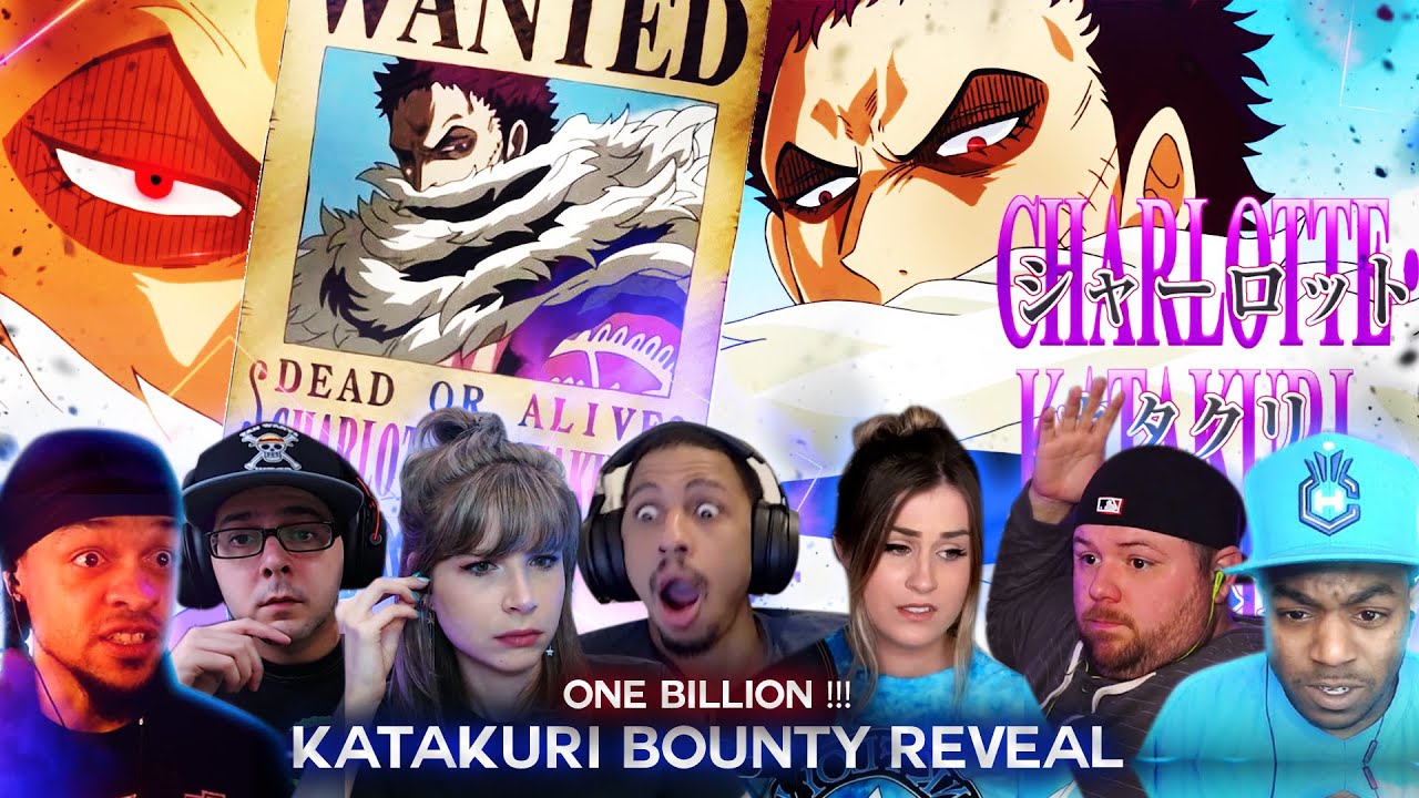Katakuri Bounty Reveal ! Reaction Mashup