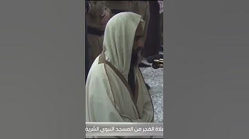 تلاوة عذبه للشيخ احمد طالب إمام الحرم النبوي ، سورة فاطر.♥️