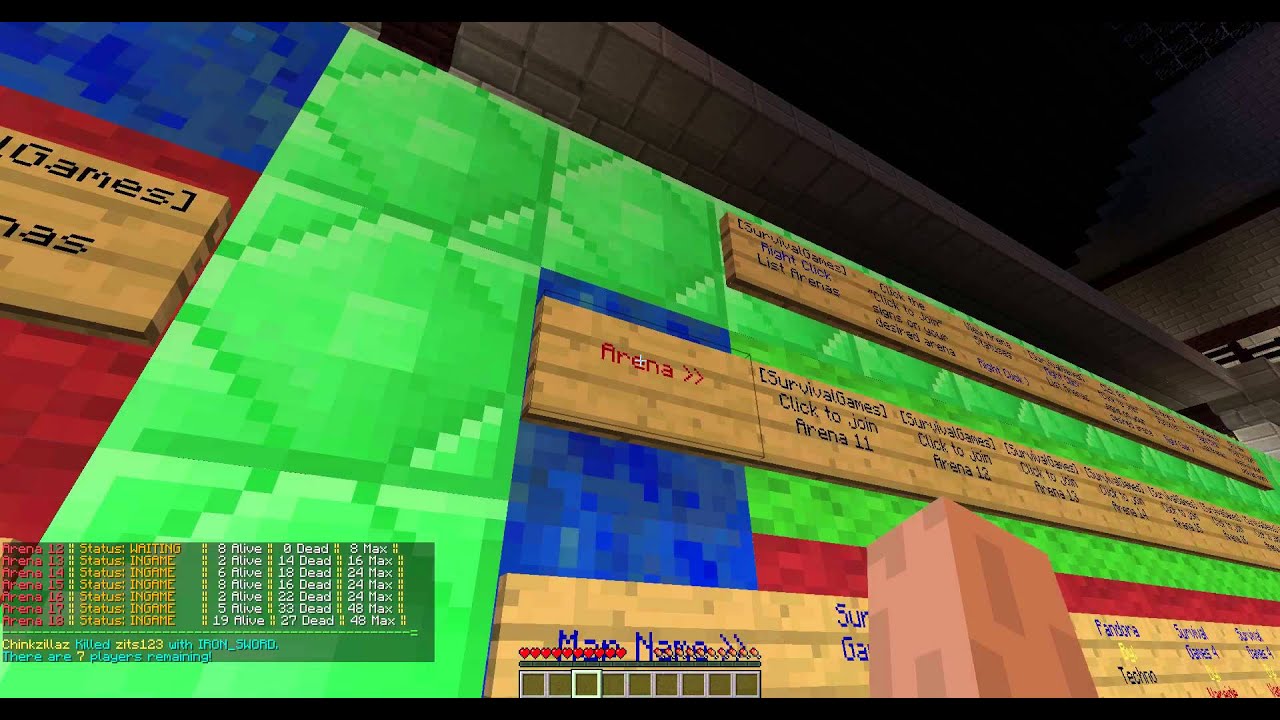 Minecraft Laggy Hunger Games YouTube