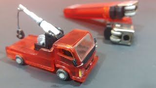 cara membuat miniatur dari korek gas | truk derek