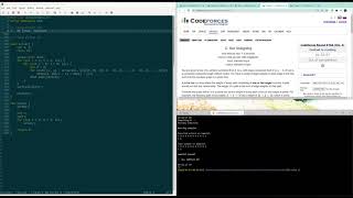 Codeforces #766 (Div. 2) - 15th place! - Screencast (no mic)