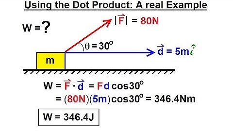 Calculus 3: Vector Calculus in 2D (16 of 39) Use Dot Product to find Angle Between 2 Vectors: Ex.