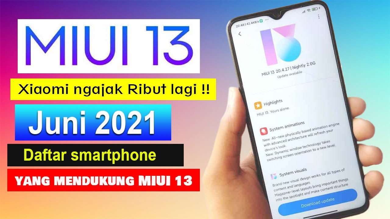 MIUI 13 INDONESIA REVIEW UPDATE BOCORAN KAPAN RILIS NEW FEATURES