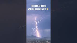 Thanks to @ChronosCameras for letting me try their 4K12 this summer! #lightning #slowmotion #monsoon