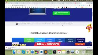 How to Backup System drives using AOMEI backupper   Free legal version screenshot 3