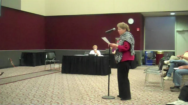 Raleigh Public Hearing, Judy Latham