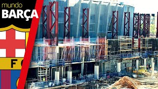FC BARCELONA - Así avanzan las obras del Camp Nou (10 mayo 2024)