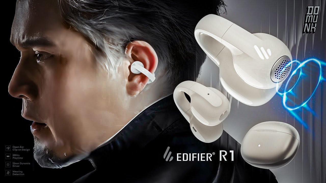 รีวิว EDIFIER R1 หูฟังหนีบหู เสียง และ สบาย ไม่แพ้ใคร - YouTube
