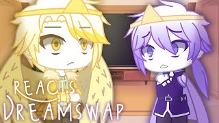 Dreamswap reacts to Dreamtale • FIRST VIDEO!! • Gacha Club