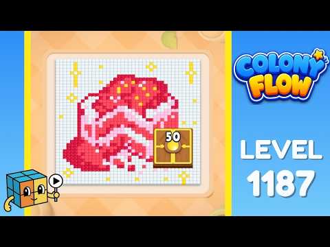 Colony Flow Level 1187 Walkthrough Solution