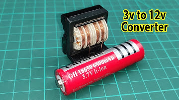 DC Boost Converter Circuit - 3.7v to 12v Converter Circuit